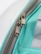 Рюкзак для переноски животных прозрачный, 31×28×42 см, бирюзовый - Фото 10