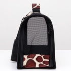 Сумка - переноска для животных «Жираф», размер S, 37.5×17×22 см - Фото 7