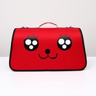 Сумка - переноска «Весёлый пес», размер L, 53×21×29 см, каркасная, красная - Фото 6