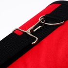 Сумка - переноска «Весёлый пес», размер L, 53×21×29 см, каркасная, красная - Фото 9