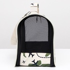 Сумка-переноска каркасная «Самолеты», размер M, 40×21×27 см - Фото 7