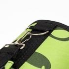 Сумка - переноска «Цветы», размер S, 37.5×17×22 см, каркасная, зелёная - Фото 8