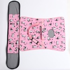 Сумка - переноска каркасная «Играющие котики», размер L, 53×21×29 см, розовая - Фото 10