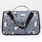 Сумка-переноска каркасная «Играющие котики», размер S, 37.5×17×22 см, серая - Фото 6