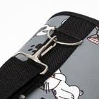 Сумка-переноска каркасная «Играющие котики», размер S, 37.5×17×22 см, серая - Фото 8