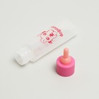 Бутылочка для вскармливания грызунов 30 мл с силиконовой соской (короткий носик), розовая - фото 9506788