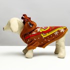 Толстовка для животных "Олень с рожками", M (ДС 30, ОГ 40 см) - Фото 5