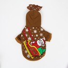 Толстовка для животных "Олень с рожками", M (ДС 30, ОГ 40 см) - Фото 9