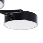 Люстра 1316/5BK LED 120Вт 3000-6000К черный 55х73х15 см - Фото 6