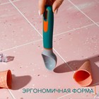 Ложка для мороженого Magistro Coral, 18,8 см, цвет серый - фото 41429603