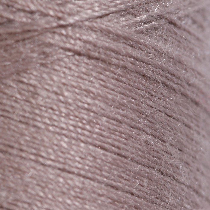 Нитки 40ЛШ, 200 м, цвет лилово-бежевый №5104 - Фото 1