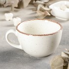 Чашка чайная Beige, 340 мл, цвет бежевый - Фото 3