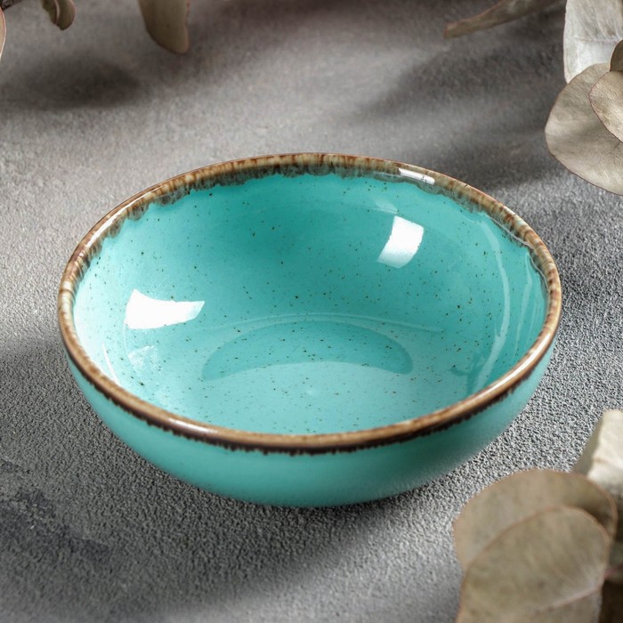 Соусник Turquoise, d=10 см, цвет бирюзовый - фото 1908777669