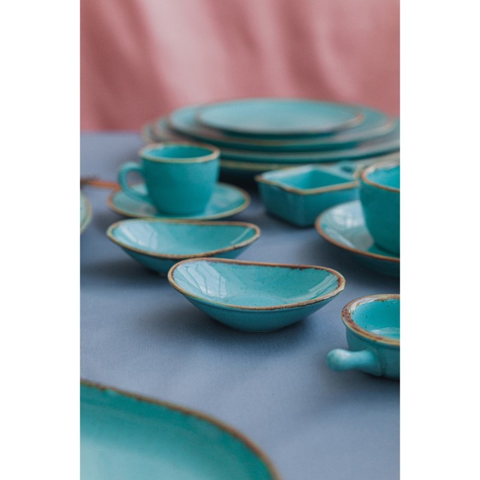 Тарелка Turquoise, d=30 см, цвет бирюзовый - фото 114793581 Тарелка Turquoise, d=30 см, цвет бирюзовый - фото 114793581