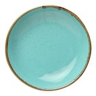 Тарелка глубокая Turquoise, 1 л, d=26 см, цвет бирюзовый - Фото 2