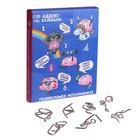 Адвент - календарь с металлическими головоломками «Раскачай логику», 7 шт. - Фото 2