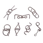 Адвент - календарь с металлическими головоломками «Раскачай логику», 7 шт. - Фото 3