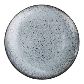 Тарелка плоская Porland Frost, d=27 см, цвет серый