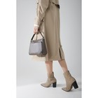 Сумка женская на молнии, цвет коричневый - фото 40275544