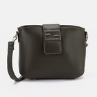 Сумка кросс-боди, отдел на молнии, наружный карман, цвет зелёный - Фото 1