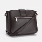 Сумка женская на молнии, цвет коричневый - фото 33477903