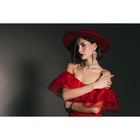 Чокер «Грация» искр узкий, цвет белый в золоте, L=31 см - Фото 4