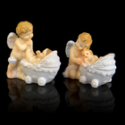Сувенир полистоун "Белоснежный ангелочек-нянечка с позолоченными крыльями" МИКС 5,5х2,5х6 см - Фото 2
