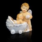Сувенир полистоун "Белоснежный ангелочек-нянечка с позолоченными крыльями" МИКС 5,5х2,5х6 см - Фото 3