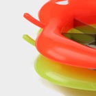 Нож для фруктовой нарезки Доляна «Яблочко», d=14 см, цвет МИКС - Фото 4