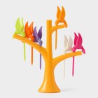 Набор для канапе «Птицы», на подставке, 6 шпажек, МИКС - Фото 5