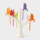 Набор для канапе «Птицы», на подставке, 6 шпажек, МИКС - Фото 7