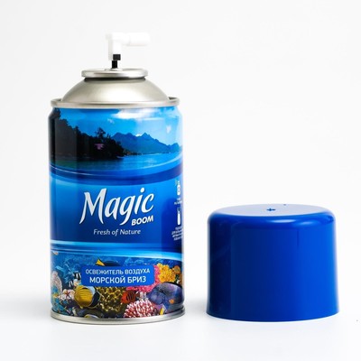 Сменный баллон Magic Boom для автоматического освежителя воздуха «Морской бриз» 250 мл