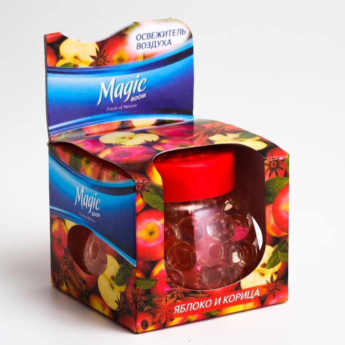 Освежитель воздуха Magic Boom, гелевый «Яблоко с корицей» 100 г