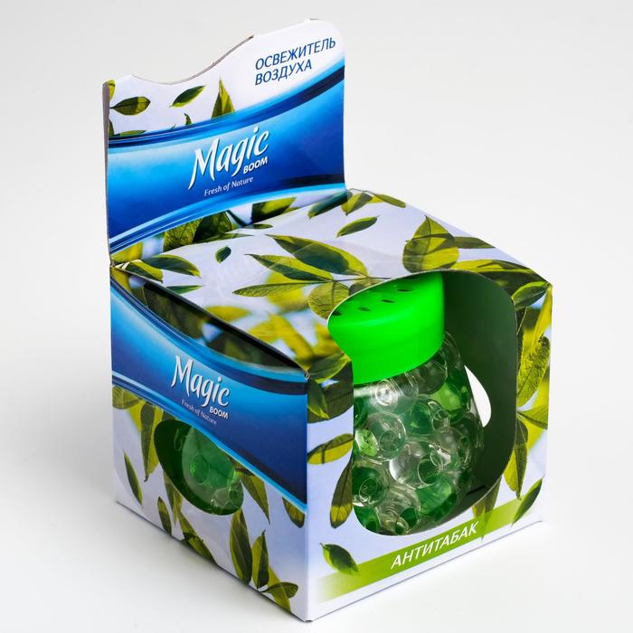 Освежитель воздуха Magic Boom, гелевый «Антитабак» 100 г