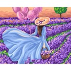 Картина по номерам на холсте с подрамником «Девушка с шарами», 40 х 50 см - Фото 2