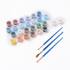 Картина по номерам на холсте с подрамником «Дельфины-друзья», 40×50 см - Фото 4