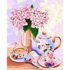 Картина по номерам на холсте с подрамником «Утреннее чаепитие», 40 х 50 см - фото 6489960