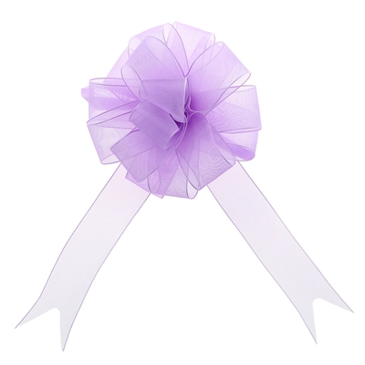 Бант-шар №2,7 "Лёгкость", цвет сиреневый