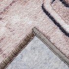 Палас прямоугольный 200×400 см, 100% полиамид, войлок - Фото 3