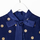 Платье детское нарядное KAFTAN горошек, рост 86-92, синий - Фото 3