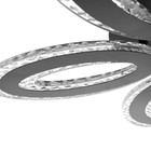 Люстра с ПДУ 1095/5BK LED 190Вт диммер черный 62х62х10 см BayerLux - фото 42613978