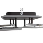 Люстра с ПДУ 1145/4CF LED 108Вт 3000-6000К+подсветка основания диммер кофе 78х50х9 см BayerLux 52507 5250741