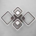 Люстра с ПДУ 1145/4CF LED 108Вт 3000-6000К+подсветка основания диммер кофе 78х50х9 см BayerLux 52507 5250741