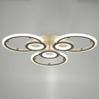 Люстра с ПДУ 1134/3WT LED 102 Вт 3000К-6000К диммер белый 56×56×7 см BayerLux - фото 3765937