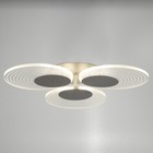 Люстра с ПДУ 1139/3 LED 36Вт 3000К-6000К диммер белый 49х49х8 см BayerLux - фото 39537637