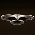 Люстра с ПДУ 1139/3 LED 36Вт 3000К-6000К диммер белый 49х49х8 см BayerLux - фото 39537639