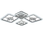 Люстра с ПДУ 1548/4WT LED 96 Вт 3000-6000К диммер белый 71×10 см BayerLux - фото 43846970