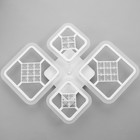 Люстра с ПДУ 1548/4WT LED 96 Вт 3000-6000К диммер белый 71×10 см BayerLux - фото 43846972