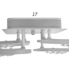 Люстра с ПДУ 1548/4WT LED 96 Вт 3000-6000К диммер белый 71×10 см BayerLux - фото 43846977