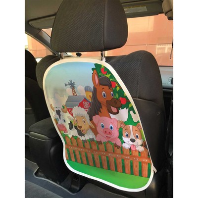 Защитная накидка на спинку сиденья автомобиля «Веселая ферма»